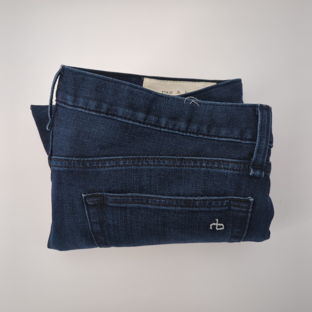 Rag & Bone Fit 1 Skinny Jeans Mens 32x32 Dark Wash Stretch Denim USA Designer
